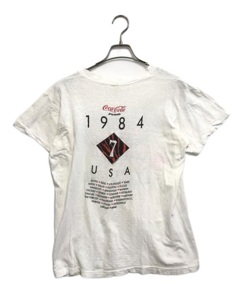 Duran Duran（デュラン・デュラン）Duran Duran (デュラン・デュラン) Coca Cola (コカコーラ) プリントTシャツ ホワイト サイズ:Lの古着・服飾アイテム