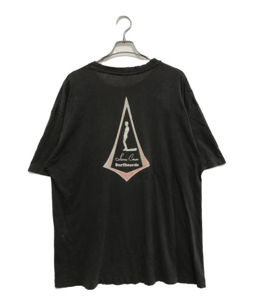 Hanes（ヘインズ）Hanes (ヘインズ) 両面プリントポケットTシャツ ブラック サイズ:X LARGEの古着・服飾アイテム