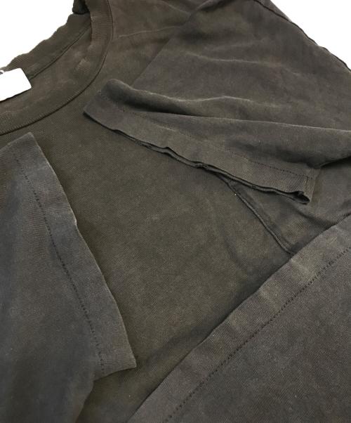 Hanes（ヘインズ）Hanes (ヘインズ) 両面プリントポケットTシャツ ブラック サイズ:X LARGEの古着・服飾アイテム