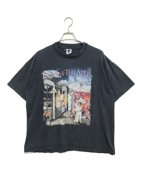 バンドTシャツ（バンドTシャツ）バンドTシャツ (バンドTシャツ) 90s DREAM THEATER(ドリーム・シアター) 両面プリントバンドTシャツ ブラック サイズ:XLの古着・服飾アイテム