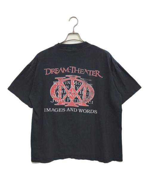 バンドTシャツ（バンドTシャツ）バンドTシャツ (バンドTシャツ) 90s DREAM THEATER(ドリーム・シアター) 両面プリントバンドTシャツ ブラック サイズ:XLの古着・服飾アイテム