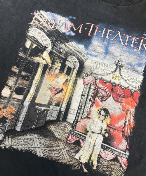 バンドTシャツ（バンドTシャツ）バンドTシャツ (バンドTシャツ) 90s DREAM THEATER(ドリーム・シアター) 両面プリントバンドTシャツ ブラック サイズ:XLの古着・服飾アイテム