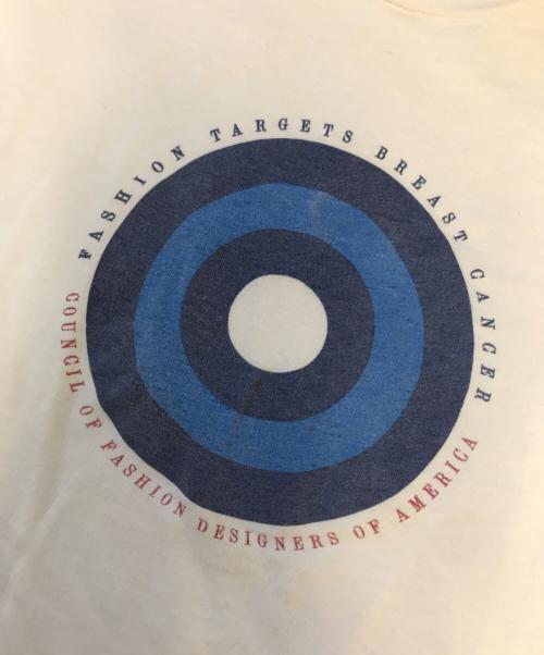 FASHION TARGET BREAST CANCER（ファッション ターゲット ブレスト キャンサー）FASHION TARGET BREAST CANCER (ファッション ターゲット ブレスト キャンサー) チャリティーイベントプリントTシャツ ホワイト サイズ:Lの古着・服飾アイテム