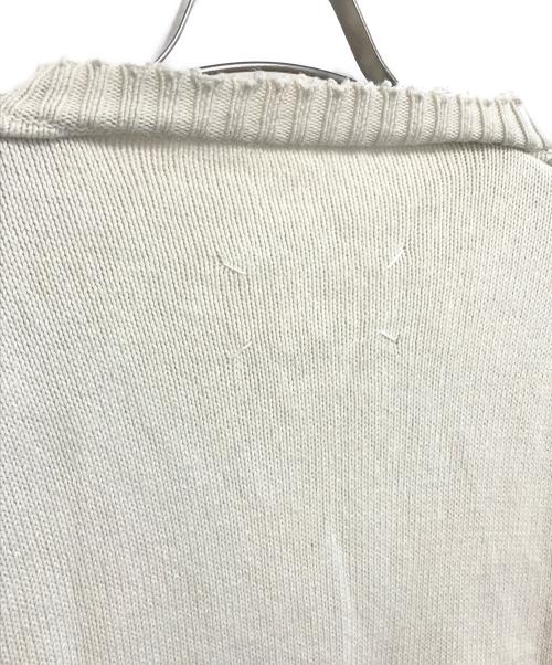 Maison Margiela（メゾンマルジェラ）Maison Margiela (メゾンマルジェラ) ニット アイボリー サイズ:Sの古着・服飾アイテム