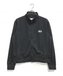 WIND AND SEA（ウィンダンシー）の古着「cozy track jacket」｜ブラック