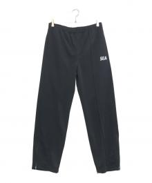 WIND AND SEA（ウィンダンシー）の古着「トラックパンツ」｜ブラック