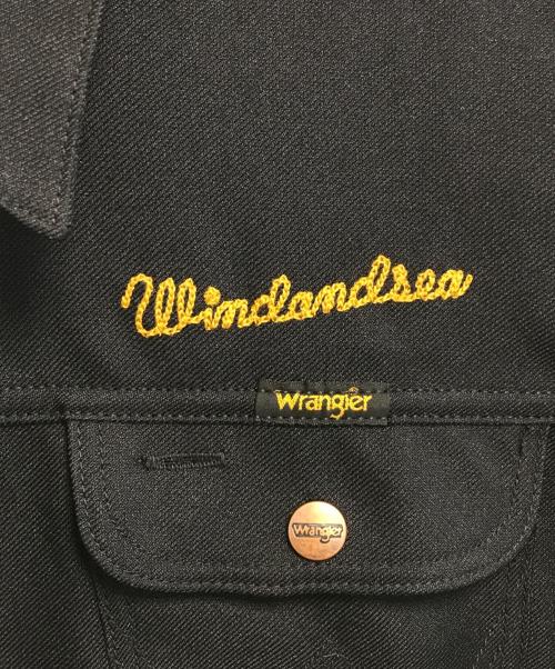 WIND AND SEA（ウィンダンシー）WIND AND SEA (ウィンダンシー) Wrangler (ラングラー) シャツ グリーン サイズ:Mの古着・服飾アイテム
