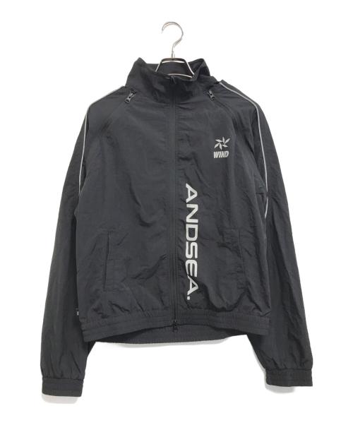 WIND AND SEA（ウィンダンシー）WIND AND SEA (ウィンダンシー) Piping 2Way Track Jacket ブラック サイズ:Sの古着・服飾アイテム