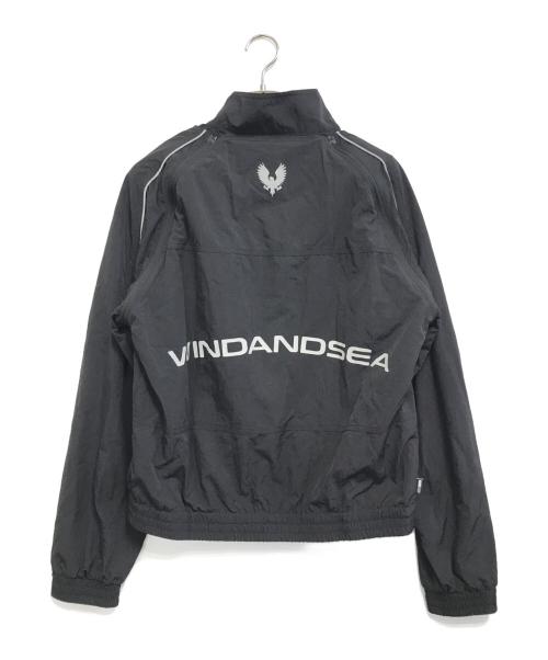WIND AND SEA（ウィンダンシー）WIND AND SEA (ウィンダンシー) Piping 2Way Track Jacket ブラック サイズ:Sの古着・服飾アイテム