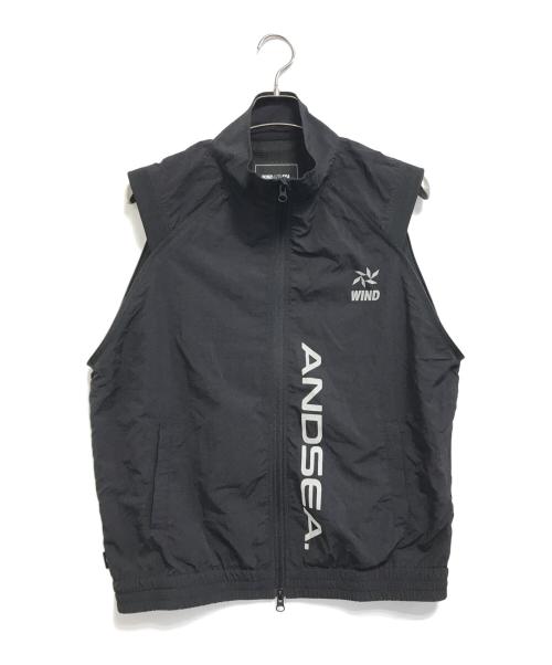 WIND AND SEA（ウィンダンシー）WIND AND SEA (ウィンダンシー) Piping 2Way Track Jacket ブラック サイズ:Sの古着・服飾アイテム