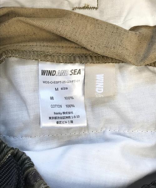 WIND AND SEA（ウィンダンシー）WIND AND SEA (ウィンダンシー) カモフラハーフパンツ グリーン サイズ:Mの古着・服飾アイテム