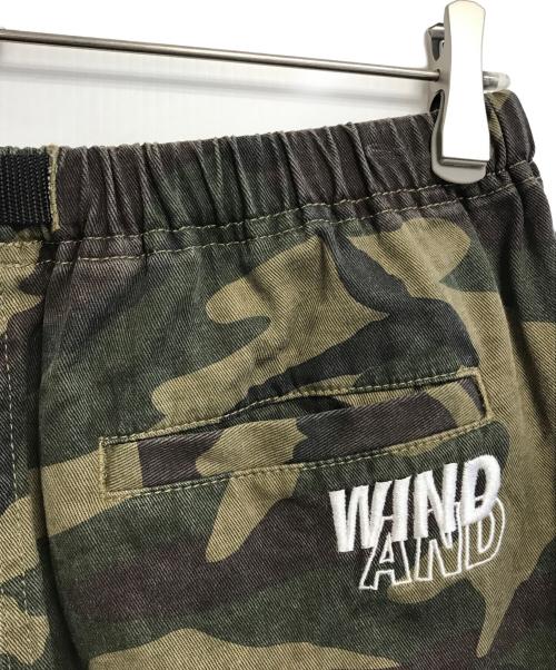 WIND AND SEA（ウィンダンシー）WIND AND SEA (ウィンダンシー) カモフラハーフパンツ グリーン サイズ:Mの古着・服飾アイテム