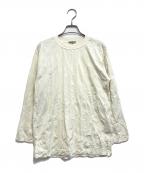 ISSEY MIYAKEイッセイミヤケ）の古着「シワ加工カットソー」｜アイボリー