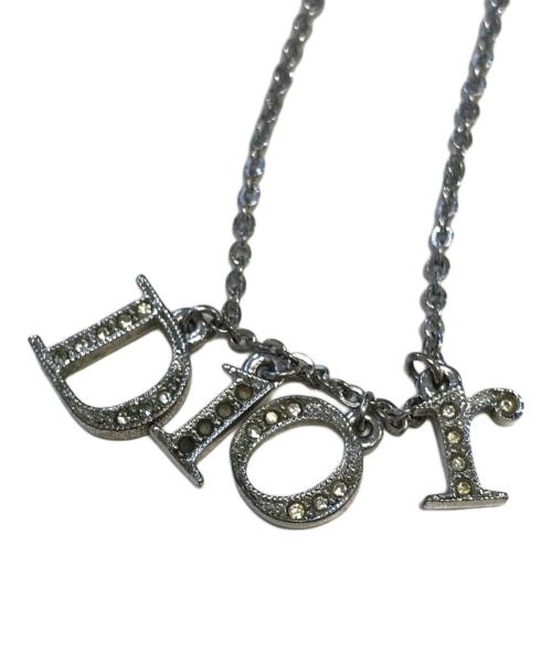 Christian Dior（クリスチャン ディオール）Christian Dior (クリスチャン ディオール) Diorロゴネックレス シルバー サイズ:表記なしの古着・服飾アイテム