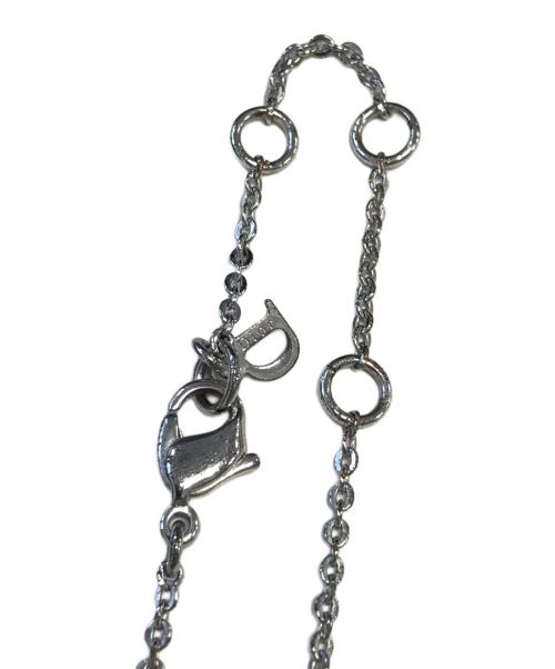 Christian Dior（クリスチャン ディオール）Christian Dior (クリスチャン ディオール) Diorロゴネックレス シルバー サイズ:表記なしの古着・服飾アイテム