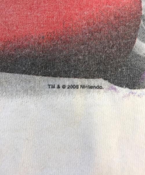 キャラクターTシャツ（キャラクターTシャツ）キャラクターTシャツ (キャラクターTシャツ) 00s MARIOKART(マリオカート) キャラクターTシャツ ホワイト サイズ:XLの古着・服飾アイテム