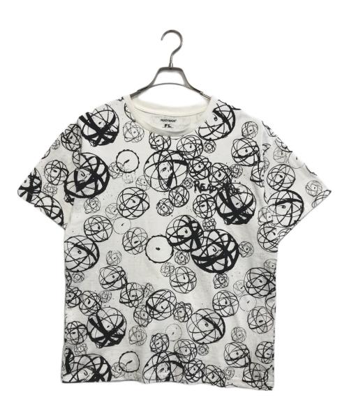 READYMADE（レディメイド）READYMADE (レディメイド) FUTURA LABORATORIES (フューチュラ ラボラトリーズ) Transfer プリントTシャツ ホワイト サイズ:Lの古着・服飾アイテム