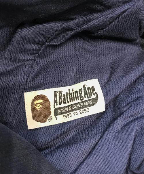 A BATHING APE（ア ベイシング エイプ）A BATHING APE (ア ベイシング エイプ) コーデュロイカーゴパンツ ネイビー サイズ:Lの古着・服飾アイテム