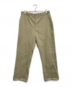 VINTAGE MILITARYヴィンテージ ミリタリー）の古着「チノパン」｜ベージュ