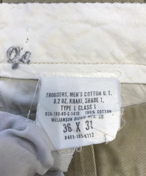 VINTAGE MILITARY（ヴィンテージ ミリタリー）VINTAGE MILITARY (ヴィンテージ ミリタリー) チノパン ベージュ サイズ:36×31の古着・服飾アイテム