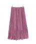TRUNO by NOISE MAKER（トルノバイノイズメーカー）の古着「サマープリーツスカート ロングスカート　NM-LSK-062」｜パープル