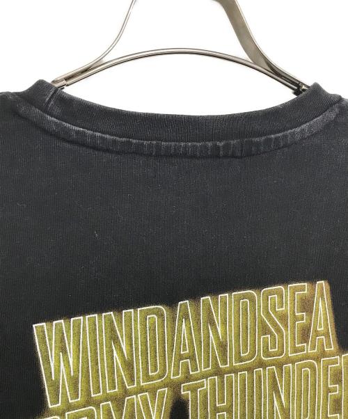 WIND AND SEA（ウィンダンシー）WIND AND SEA (ウィンダンシー) WORLD TOUR TEE ブラック サイズ:Sの古着・服飾アイテム