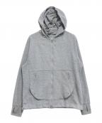 san san gearサンサンギア）の古着「Circuit zip-up hoodie」｜グレー