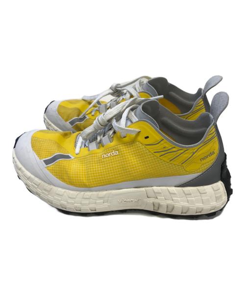 norda（ノルダ）norda (ノルダ) 001 PARHELION イエロー サイズ:USM8/USW9.5/UK7/EUR40 2/3/JP26の古着・服飾アイテム