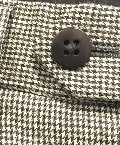 UNITED ARROWS（ユナイテッドアローズ）UNITED ARROWS (ユナイテッドアローズ) ハウンドトゥース 6B ダブルブレストスーツ グレー サイズ:42の古着・服飾アイテム