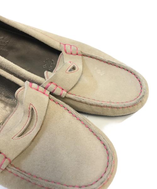 PARABOOT（パラブーツ）PARABOOT (パラブーツ) スエードローファー ベージュ サイズ:UK 3 1/2の古着・服飾アイテム