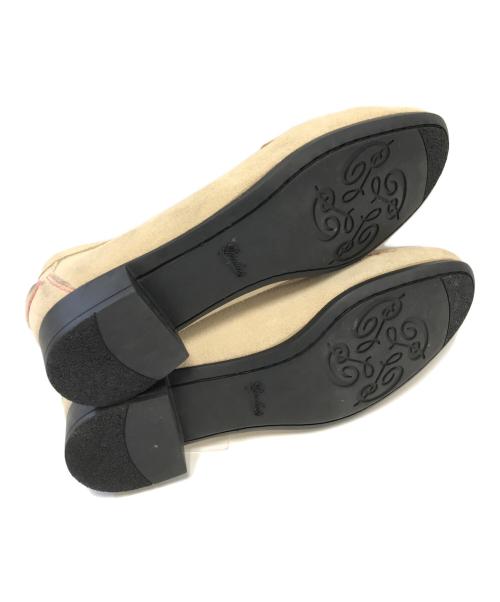 PARABOOT（パラブーツ）PARABOOT (パラブーツ) スエードローファー ベージュ サイズ:UK 3 1/2の古着・服飾アイテム