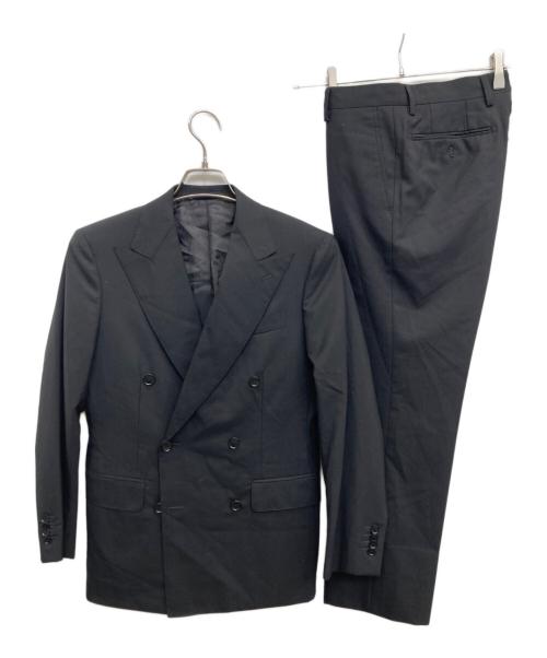 green label relaxing（グリーンレーベルリラクシング）green label relaxing (グリーンレーベルリラクシング) REDA トロピカル セットアップスーツ ブラック サイズ:トップス42, パンツ72の古着・服飾アイテム