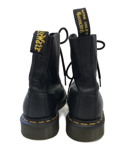 Dr.Martens（ドクターマーチン）Dr.Martens (ドクターマーチン) PASCAL 8ホールブーツ ブラック サイズ:UK5/USL7/EU38の古着・服飾アイテム