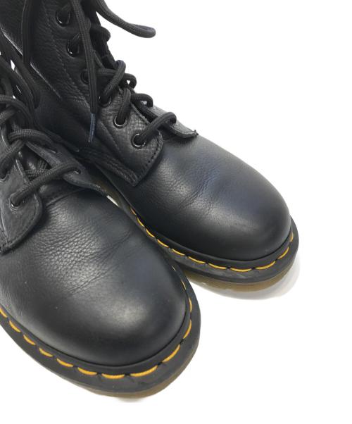 Dr.Martens（ドクターマーチン）Dr.Martens (ドクターマーチン) PASCAL 8ホールブーツ ブラック サイズ:UK5/USL7/EU38の古着・服飾アイテム