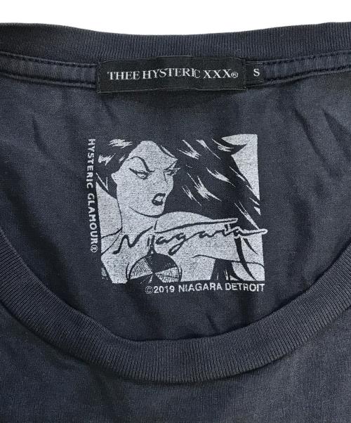 Thee Hysteric XXX（ジィ ヒステリックトリプルエックス）Thee Hysteric XXX (ジィ ヒステリックトリプルエックス) Tシャツ ブラック サイズ:Sの古着・服飾アイテム