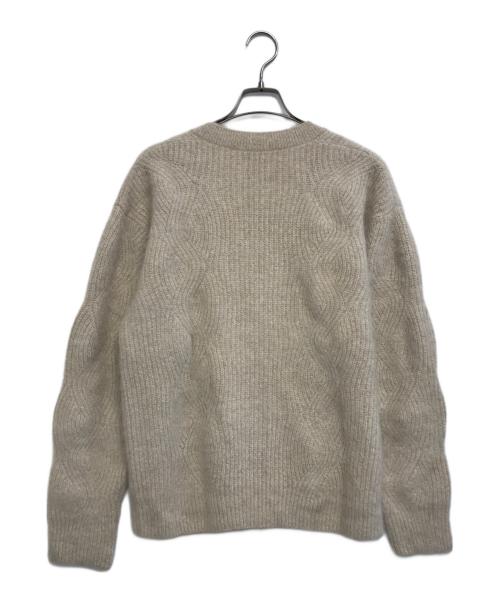 BATONER（バトナ―）BATONER (バトナ―) ニットカーディガン ベージュ サイズ:2の古着・服飾アイテム