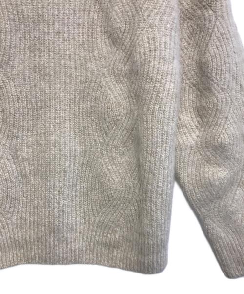 BATONER（バトナ―）BATONER (バトナ―) ニットカーディガン ベージュ サイズ:2の古着・服飾アイテム