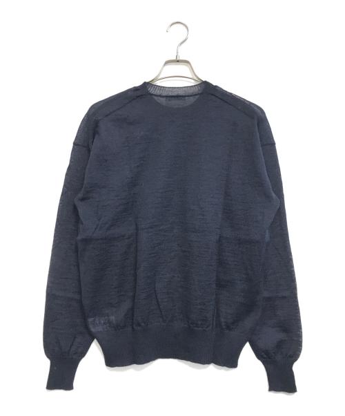 AURALEE（オーラリー）AURALEE (オーラリー) BABY MOHAIR KNIT P/O ネイビー サイズ:3の古着・服飾アイテム