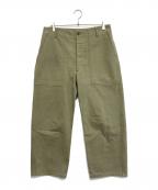A.PRESSEアプレッセ）の古着「M-43 ベイカーパンツ」｜オリーブ
