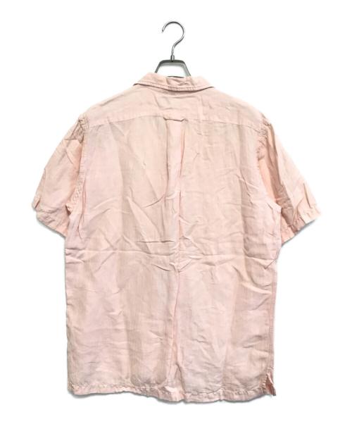 POLO RALPH LAUREN（ポロ・ラルフローレン）POLO RALPH LAUREN (ポロ・ラルフローレン) 半袖オープンカラーシャツ ピンク サイズ:Mの古着・服飾アイテム