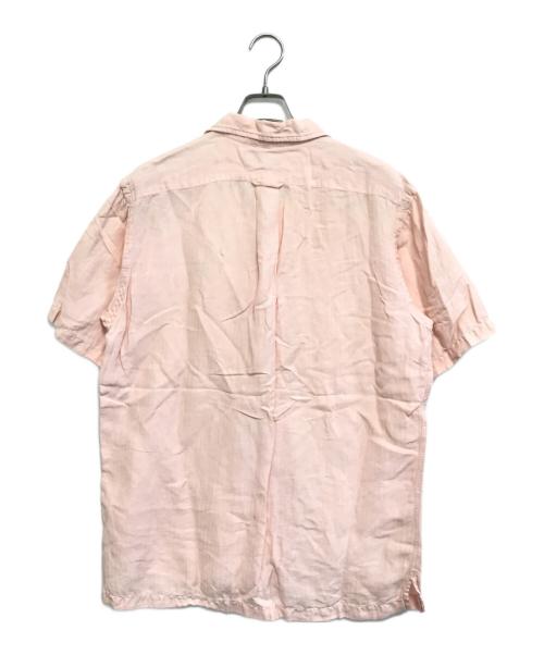 POLO RALPH LAUREN（ポロ・ラルフローレン）POLO RALPH LAUREN (ポロ・ラルフローレン) 半袖オープンカラーシャツ ピンク サイズ:Mの古着・服飾アイテム