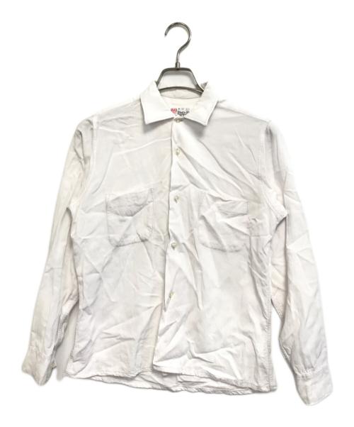 B.V.D（ビーブイディー）B.V.D (ビーブイディー) オープンカラーシャツ ホワイト サイズ:Sの古着・服飾アイテム