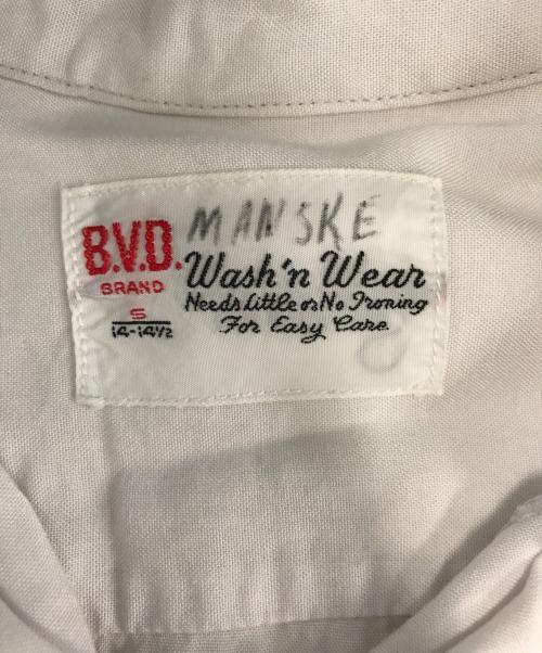 B.V.D（ビーブイディー）B.V.D (ビーブイディー) オープンカラーシャツ ホワイト サイズ:Sの古着・服飾アイテム