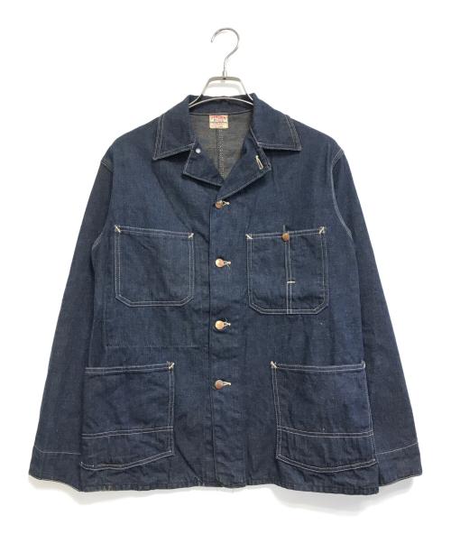 FINCK'S（フィンクス）FINCK'S (フィンクス) カバーオール インディゴ サイズ:表記なしの古着・服飾アイテム