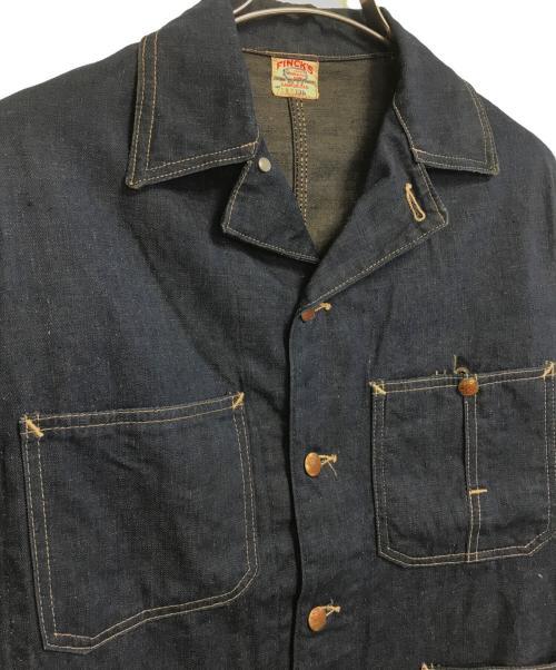 FINCK'S（フィンクス）FINCK'S (フィンクス) カバーオール インディゴ サイズ:表記なしの古着・服飾アイテム