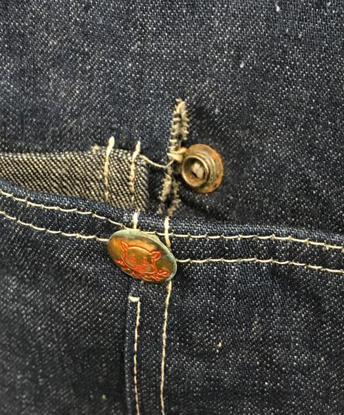 FINCK'S（フィンクス）FINCK'S (フィンクス) カバーオール インディゴ サイズ:表記なしの古着・服飾アイテム