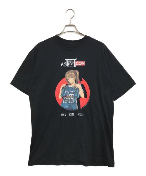 2G（ツージー）2G (ツージー) VCM プリントTシャツ ブラック サイズ:表記なしの古着・服飾アイテム