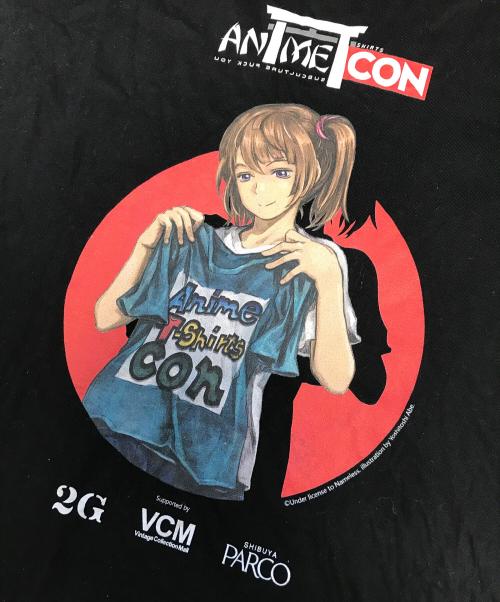 2G（ツージー）2G (ツージー) VCM プリントTシャツ ブラック サイズ:表記なしの古着・服飾アイテム