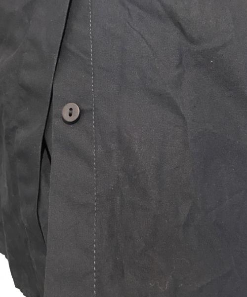 UNITED ARROWS TOKYO（ユナイテッドアローズトウキョウ）UNITED ARROWS TOKYO (ユナイテッドアローズトウキョウ) ラッフルカラーシャツ　1521-215-1319 ネイビー サイズ:表記無しの古着・服飾アイテム