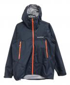 mont-bellモンベル）の古着「レイントレッカージャケット」｜ネイビー